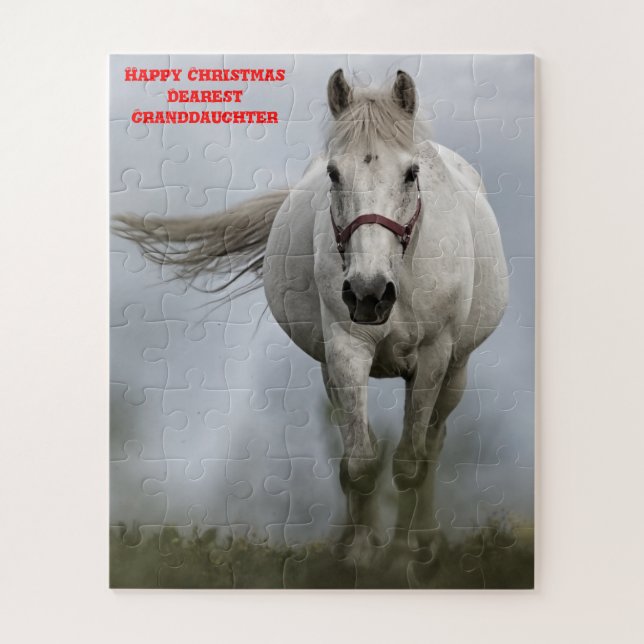 Christmas Granddaughter. Jigsaw Puzzle (Vertical)