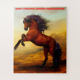 Christmas Granddaughter. Jigsaw Puzzle