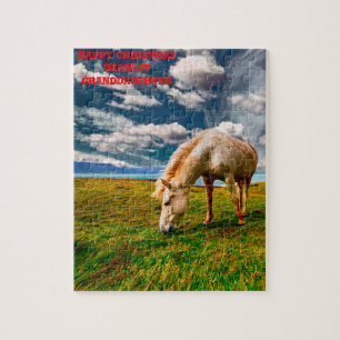 Christmas Granddaughter. Jigsaw Puzzle