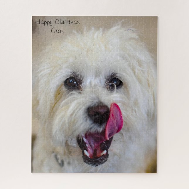 Christmas Granny. Jigsaw Puzzle (Vertical)