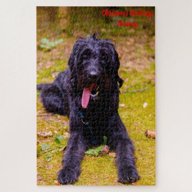 Christmas Granny Jigsaw Puzzle (Vertical)