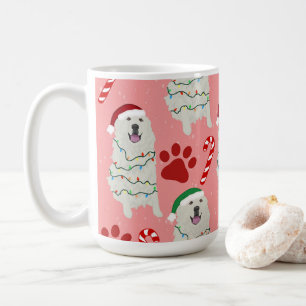 Christmas Great Pyrenees Coffee Mug