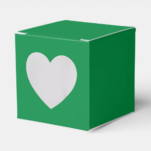 Christmas Green  Favour Box