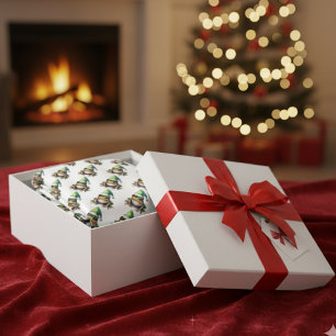 Christmas Green Frog Leggings