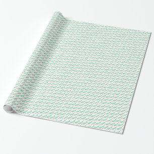Christmas Green Nice Xmas Holiday Design Wrapping Paper