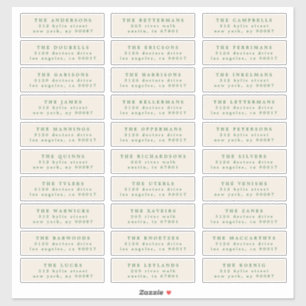 christmas green ombre individual name address