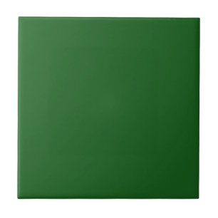 Christmas Green solid colour Ceramic Tile