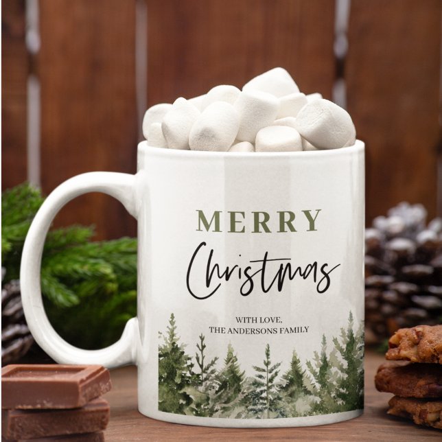 Christmas Green Tree | Merry Christmas Coffee Mug (Creator Uploaded)