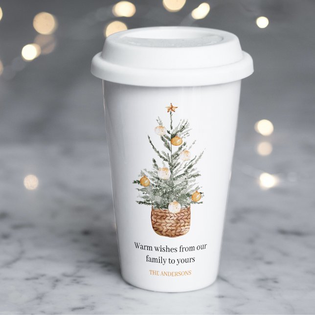 Christmas Green Tree | Merry Christmas Paper Cups (Creator Uploaded)