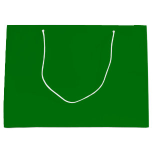 Christmas Green Velvet Large Gift Bag