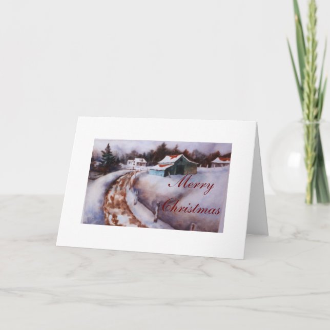 Christmas Greeting Card (Front)