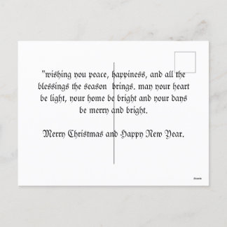 Christmas greeting card