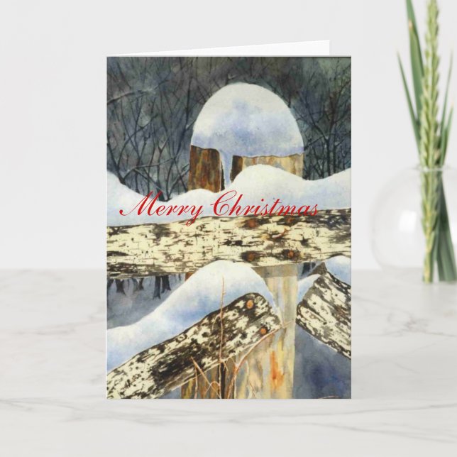 Christmas Greeting Card (Front)