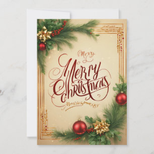 Christmas greeting card