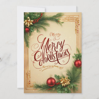 Christmas greeting card