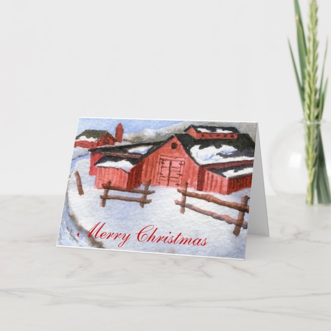 Christmas Greeting Card (Front)