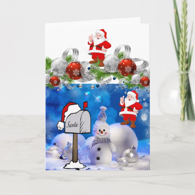 Christmas Greeting Card (Front)