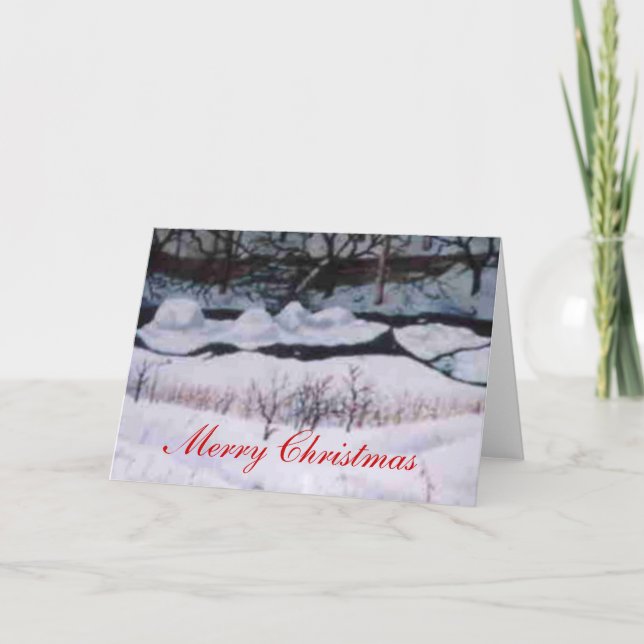 Christmas Greeting Card (Front)