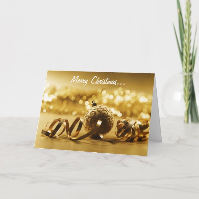 Christmas Greeting Card (Front)