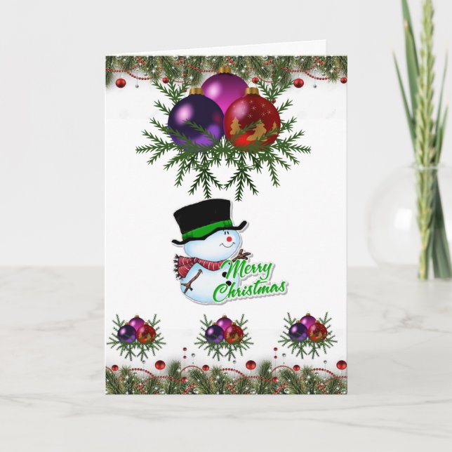 Christmas Greeting Card (Front)