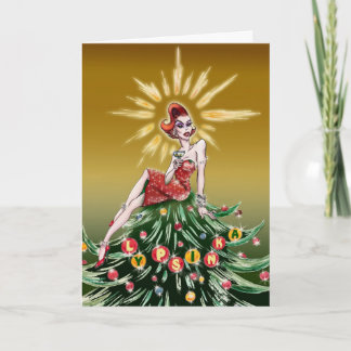 Christmas Greeting Card #3 (greeting inside)