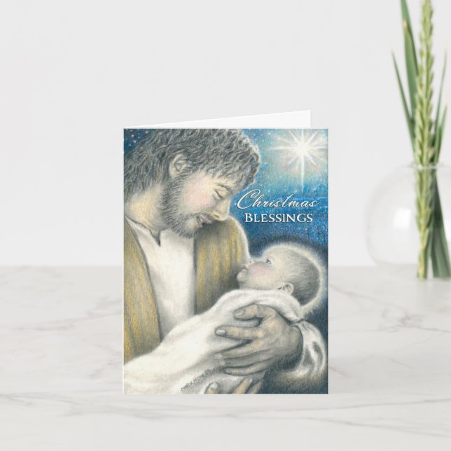 Christmas Greeting Card Baby Jesus (Front)