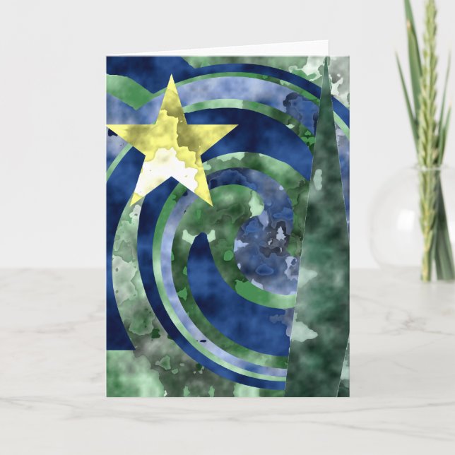 Christmas Greeting Card - Blank Inside (Front)