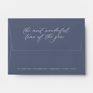 Christmas Greeting Card Envelope Holiday Mailing