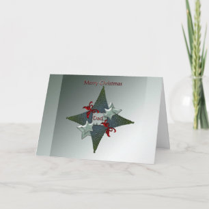 Christmas greeting card for Dad