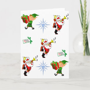 Christmas greeting card for everyone person kids