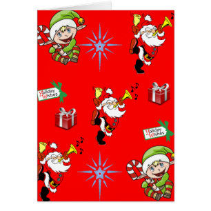 Christmas greeting card for everyone person kids