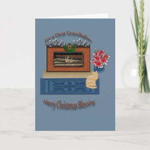 Christmas greeting card for Grandfather