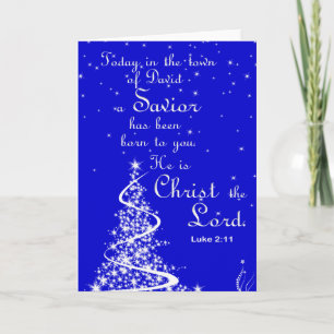 Christmas Greeting Card/Jesus is Savior Holiday Card