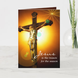 Christmas Greeting Card/Jesus is the reason Holiday Card