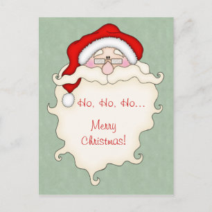 Christmas Greeting Postcard