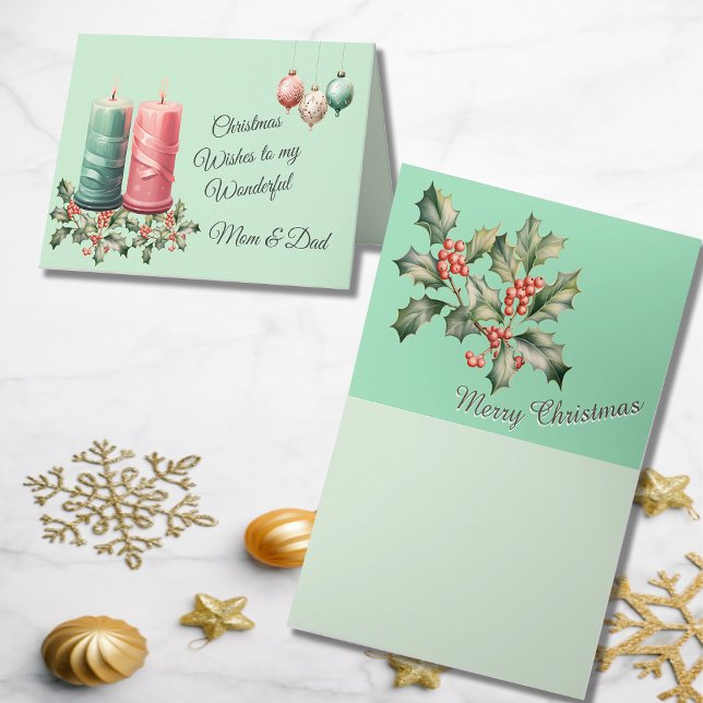 Christmas Greetings Custom  Card (Creator Uploaded)