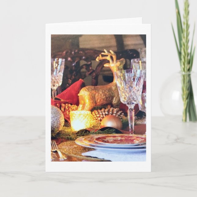 CHRISTMAS GREETINGS - FRIENDSHIP AND MORE CARD (Front)