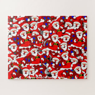 Christmas Greetings from Grandpa and Grandma Jigsaw Puzzle