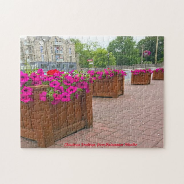 Christmas Greetings from Kilcullen Jigsaw Puzzle (Horizontal)