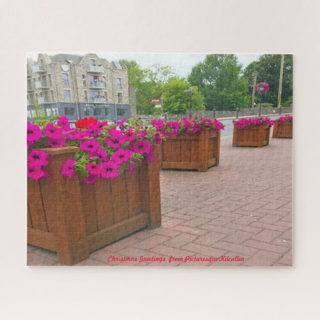 Christmas Greetings from Kilcullen Jigsaw Puzzle (Horizontal)