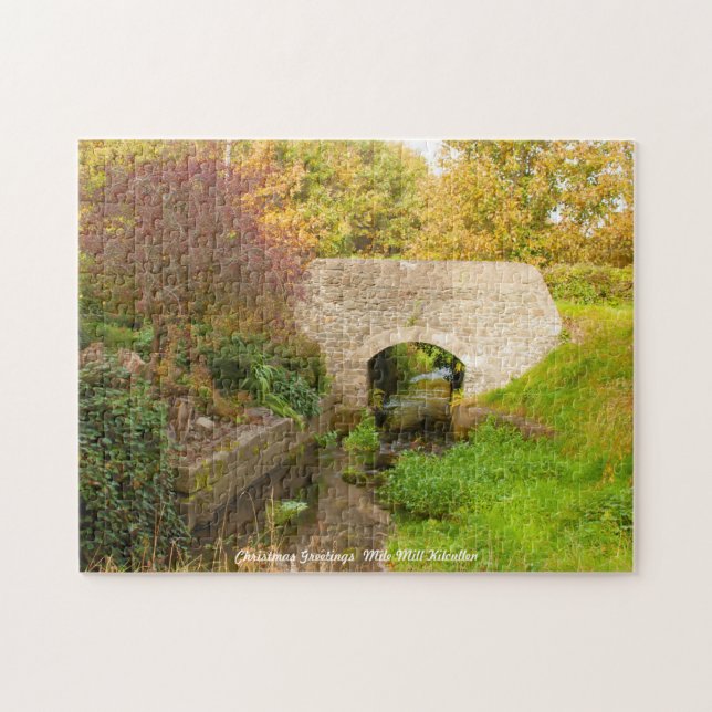Christmas Greetings from Mile Mill Kilcullen Jigsaw Puzzle (Horizontal)