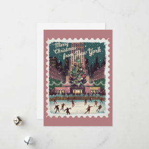 Christmas Greetings from New York Holiday Card