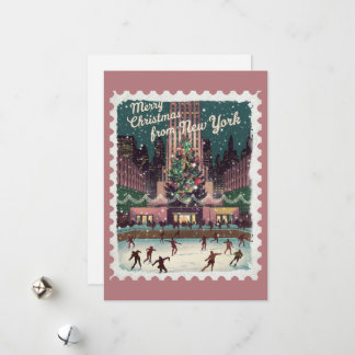 Christmas Greetings from New York Holiday Card
