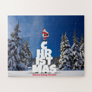 Christmas Greetings from Santa Jigsaw Puzzle