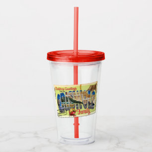 Christmas Greetings from the Griswold Family Acrylic Tumbler