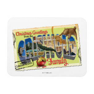 Christmas Greetings from the Griswold Family Magnet