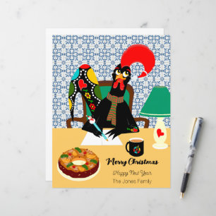 Christmas greetings from the Portuguese Rooster