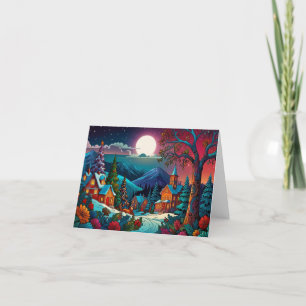 CHRISTMAS GREETINGS HOLIDAY CARD