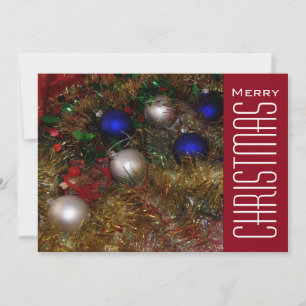 Christmas Greetings Holiday Card