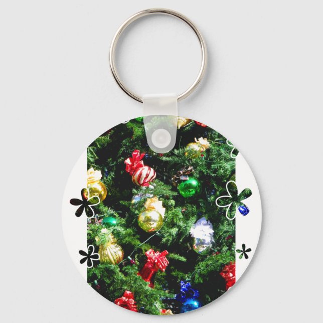 Christmas Greetings_ Key Ring (Front)